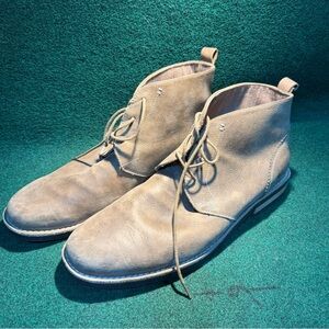 Men's Tan Leather Boots